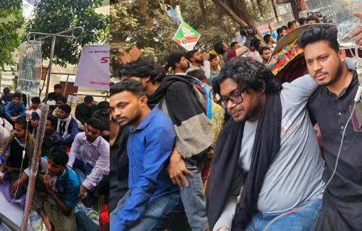 কমপ্লিট শাটডাউনে জবি, সচিবালয় অভিমুখে পদযাত্রা